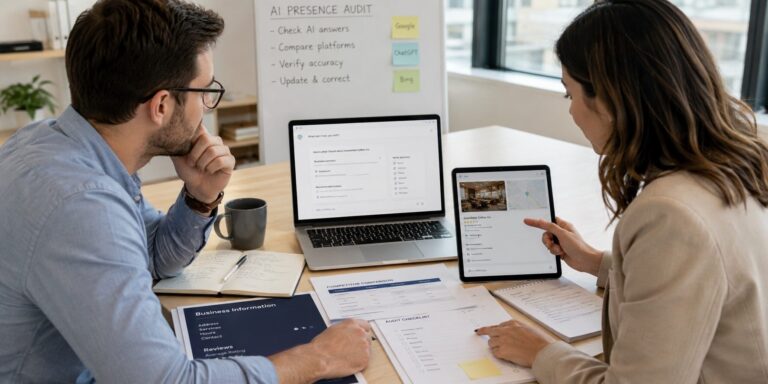 auditoria de marca en IA
